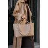 Modern Tote Çanta Geniş Hacimli Suni Deri Günlük Ofis Kullanımı Özel Tasarım Günlük Kullanım İçin