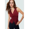 Nefes Alan Örme Bluz Polo Yaka Fitted Yaz Koleksiyonu Rahat Ve Şık Günlük Kullanım İçin