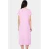 Nefes Alan Pamuklu T shirt Elbise Midi Boy Cep Detaylı Modern Stil Zarifane Tasarım