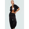 Nefes Alan Pamuklu Yazlık Takım Rahat Kalıp Şortlu Plaj İçin Mükemmel Modern Stil