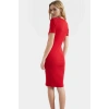 Örme Midi Elbise Bodycon Kalıp Bisiklet Yaka Günlük Kullanım Rahat