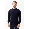 Padus %100 Pamuk Polo Yaka Uzun Kollu T-shirt Şık Ve Konforlu İş Ve Genel Kullanım