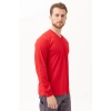 Padus V Yaka Uzun Kollu T-shirt - Rahat Kesim, Günlük Ve İş Kullanımı İçin
