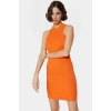 Pamuklu Bodycon Mini Elbise Halter Yaka Örme Kumaş Yazlık Rahat Özel Tasarım Profesyonel Görünüm