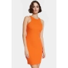 Pamuklu Bodycon Mini Elbise Halter Yaka Örme Kumaş Yazlık Rahat Özel Tasarım Profesyonel Görünüm