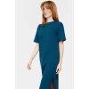 Pamuklu Örme Midi T shirt Elbise Rahat Şık ve Günlük Özel Tasarım Konforlu Kesim Yüksek Kalite