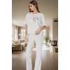 Pamuklu Pijama Takımı Rahat Regular Kalıp Boru Paça Kaliteli İşçilik