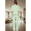 Pamuklu Pijama Takımı Rahat Regular Kalıp Boru Paça Kaliteli İşçilik