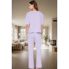 Pamuklu Pijama Takımı Rahat Regular Kalıp Boru Paça Kaliteli İşçilik