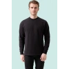 Pamuklu Sweatshirt Kışlık Erkek Süveter Galanthus Basic Rahat Kesim Günlük İş Kullanımı İçin