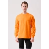 Pamuklu Sweatshirt Kışlık Erkek Süveter Galanthus Basic Rahat Kesim Günlük İş Kullanımı İçin