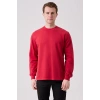 Pamuklu Sweatshirt Kışlık Erkek Süveter Galanthus Basic Rahat Kesim Günlük İş Kullanımı İçin
