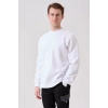 Pamuklu Sweatshirt Kışlık Erkek Süveter Galanthus Basic Rahat Kesim Günlük İş Kullanımı İçin