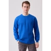 Pamuklu Sweatshirt Kışlık Erkek Süveter Galanthus Basic Rahat Kesim Günlük İş Kullanımı İçin