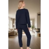 Pamuklu Waffle Pijama Takımı Rahatlık ve Şıklık Bir Arada Uzun Ömürlü Rahat Kullanım