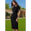 Parıltılı Örme Abiye Elbise Bodycon Kalıp Polyester Karışımlı Yazlık Uzun Ömürlü Seçkin Malzeme