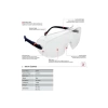 PayBuy G-039a-c Şeffaf Camlı Antifog Özellikli İş Güvenliği Gözlüğü