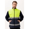 Pendula Kışlık Mont Lacivert Sarı Renkli