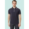 Polo Yaka Fermuarlı Tişört Nefes Alabilir İş Güvenliği Asperula shirt Şık Rahat Tasarım