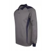 Polo Yaka Sweatshirt 100 Pamuk Kışlık Flora Rahat Kesim Pamuklu Günlük İş Kullanımı İçin