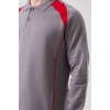 Polo Yaka Uzun Kollu Sweatshirt Detayli Is Giyim Vancelya Nefes Alabilir İş Günlük İçin