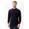Polo Yaka Uzun Kollu Tshirt 100 Pamuk Padus shirt Şık Konforlu İş