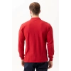 Polo Yaka Uzun Kollu Tshirt 100 Pamuk Padus shirt Şık Konforlu İş