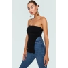 Polyester Viskoz Karışımlı İnce Bluz Regular Boy Yırtmaç Detaylı Dayanıklı Malzeme