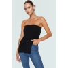 Polyester Viskoz Karışımlı İnce Bluz Regular Boy Yırtmaç Detaylı Dayanıklı Malzeme