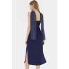 Puantiyeli A line Maxi Elbise Polyester Yazlık Dokuma Şifon Rahat Ve Şık Seçkin Malzeme