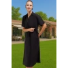 Rahat %100 Pamuklu Yazlık Midi Elbise Tek Kol Çiçekli Desenli Şık Görünüm Mükemmel Uyum Modern Stil