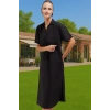 Rahat %100 Pamuklu Yazlık Midi Elbise Tek Kol Çiçekli Desenli Şık Görünüm Mükemmel Uyum Modern Stil