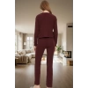 Rahat Kalıp 2li Pijama Takımı Kaşkorse Örme Pamuklu Özel Tasarım Premium Kalite
