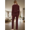 Rahat Kalıp 2li Pijama Takımı Kaşkorse Örme Pamuklu Özel Tasarım Premium Kalite