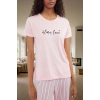 Rahat Kesim 2li Pijama Takımı Örme Kumaş Çizgili Desen Seçkin Malzeme Premium Kalite