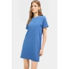Rahat Kesim Mini Elbise 54% Elastommultiester 46% Polyester 86cm Boy Profesyonel Görünüm