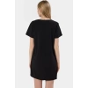 Rahat Kesim Mini Elbise 54% Elastommultiester 46% Polyester 86cm Boy Profesyonel Görünüm