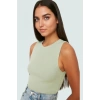 Rahat Kolsuz Triko Bluz Bisiklet Yaka Fitted Kalıp Yazlık Şık Görünüm Yüksek Kalite
