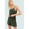 Rahat Örme Çiçekli Yazlık Şort Ve Crop Üst Takım 96 Polyester Mini Boy Profesyonel Görünüm