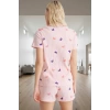 Rahat Örme Pijama Takımı Çok Kelebek Desenli Ve Şık Kaliteli İşçilik Uzun Ömürlü