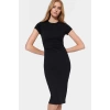 Rahat Pamuklu Bodycon Midi Elbise Örme Kumaş Bisiklet Yaka Yazlık Premium Kalite Özenle Seçilmiş