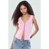Rahat ve Şık Crop Bluz V Yaka Fitted Kalıp Poliviskon Kaşkorse Kumaş Görünüm