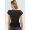 Rahat ve Şık Dantelli Örme Bluz Yaz Günleri İçin İdeal Seçim Modern Stil Özel Tasarım
