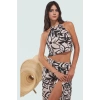 Rahat ve Şık Kadın Bluz Etek Takımı Viskoz Kumaş Yazlık Çok Trend Tasarım