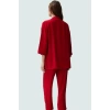 Rahat ve Şık Kimono Pantolon Takım; Aerobin Dokuma Polyester Kumaş Uzun Ömürlü
