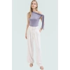 Rahat ve Şık Örme Bluz Regular Boy Fitted Kalıp Polyester Elastan Karışımı Özel Tasarım