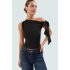 Rahat ve Şık Örme Bluz Regular Boy Fitted Kalıp Polyester Elastan Karışımı Özel Tasarım