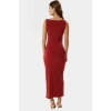 Rahat ve Şık Örme Maxi Elbise 130cm Boy Bodycon Kalıp Günlük Tarz Trend Tasarım