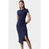 Rahat ve Şık Pamuklu Bodycon Midi Elbise Nefes Alan Kumaş Yazlık Konforlu Kesim