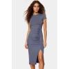 Rahat ve Şık Pamuklu Bodycon Midi Elbise Nefes Alan Kumaş Yazlık Konforlu Kesim